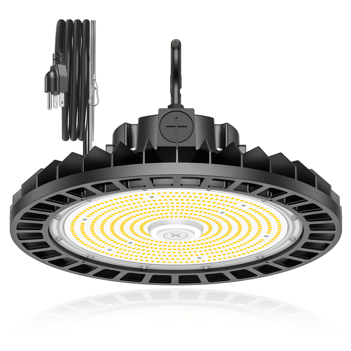NGTLIGHT LED High Bay Light - UFO05 Series,240W,36000lumens,Selectable Wattage&CCT,100-277V,US PLUG