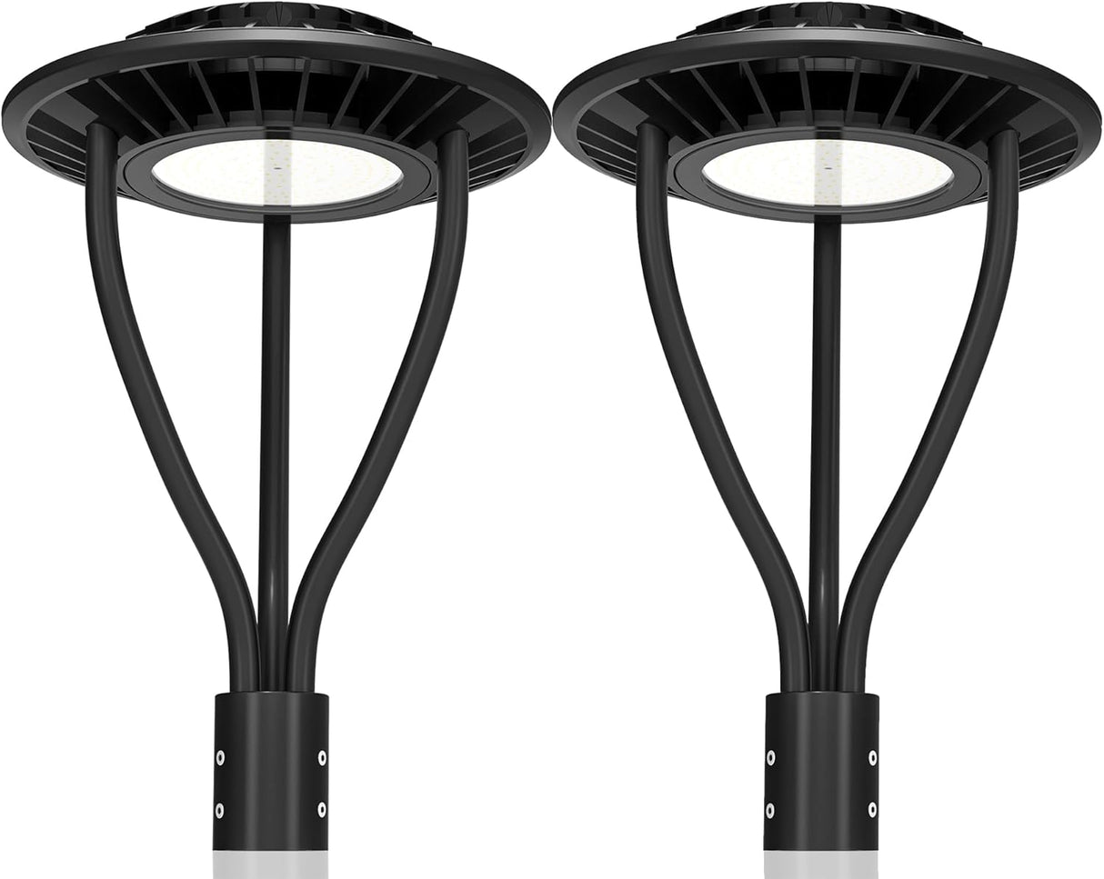 LED Post Top Light- PTA Series,150W,21000lumens,Selectable Wattage,100-277V,Dusk to Dawn Optional