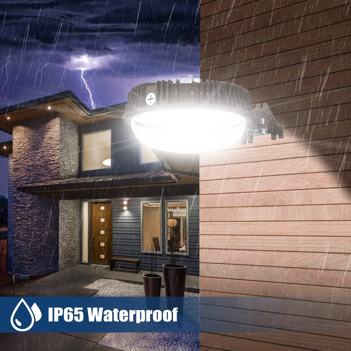 LED BARN LIGHT - SP Series,120W,16800lumens,5000K,100-277V,Dusk to Dawn