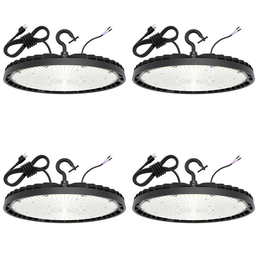 NGTLIGHT LED High Bay Light - BI Series,150W,22500lumens,Selectable Wattage&CCT,100-277V WITH US PLUG