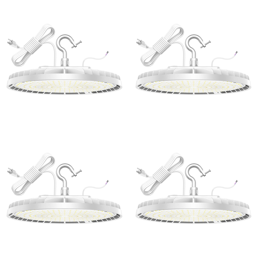 NGTLIGHT LED High Bay Light - BI Series,150W,22500lumens,Selectable Wattage&CCT,100-277V WITH US PLUG