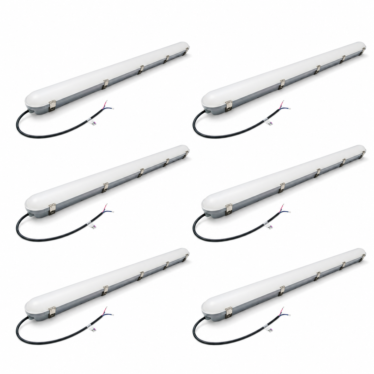 4FT LED Vapor Tight Light - VPL series,50W,Selectable Wattage & CCT,AC 100-277V, DIMMABLE 0-10V