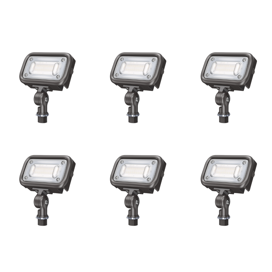 LED Knuckle Flood Light - KFL Series,15W,4000K,100-277V