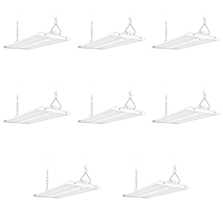 NGTLIGHT LED Linear High Bay Light - LHB06 Series,165W,Selectable Wattage & CCT,120-277V