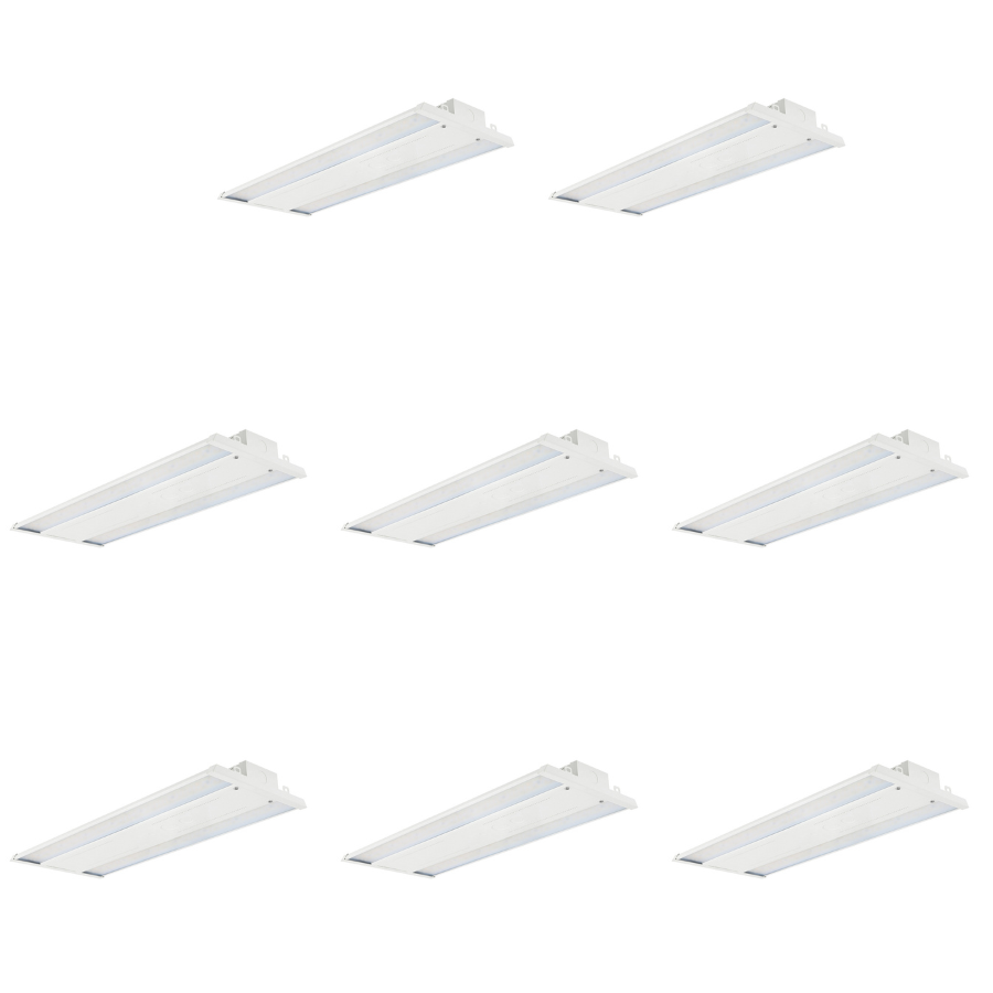 NGTLIGHT LED Linear High Bay Light - LHB06 Series, 300W, Selectable Wattage&CCT, 120-277V, 2 Pack