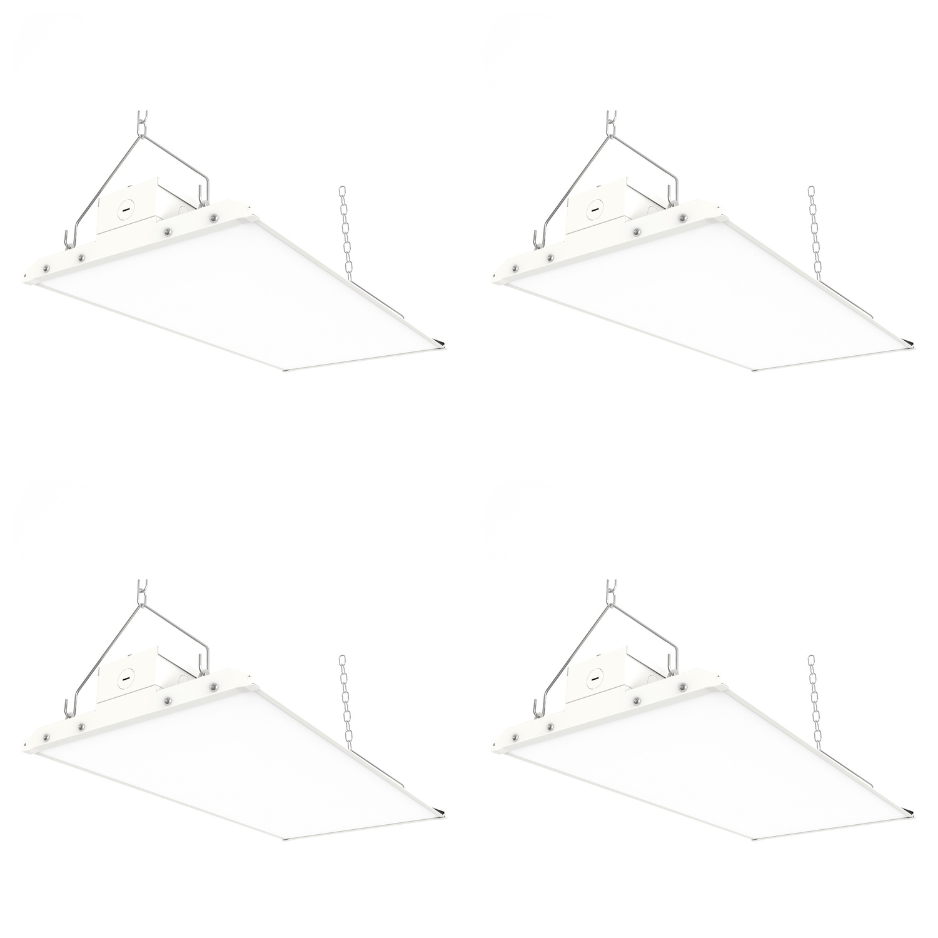 NGTLIGHT LED Linear High Bay Light - LHB07 Series,300W,Selectable Wattage & CCT,120-277V,4FT,2 Pack
