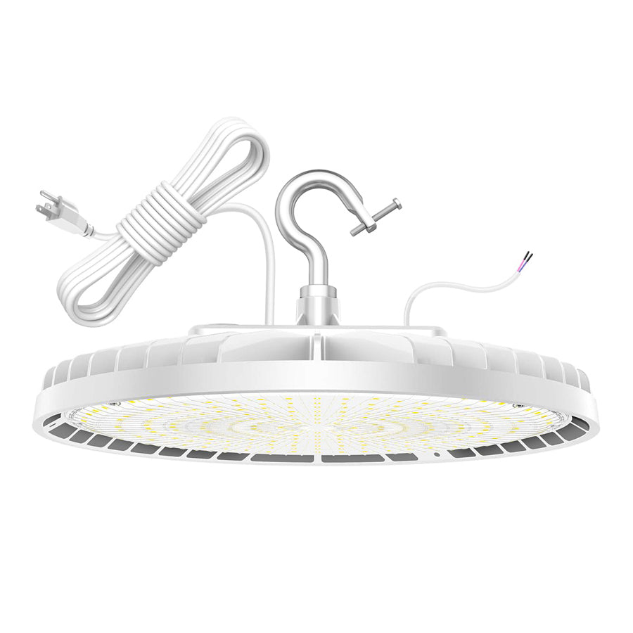 NGTLIGHT LED High Bay Light - BI Series,150W,22500lumens,Selectable Wattage&CCT,100-277V WITH US PLUG