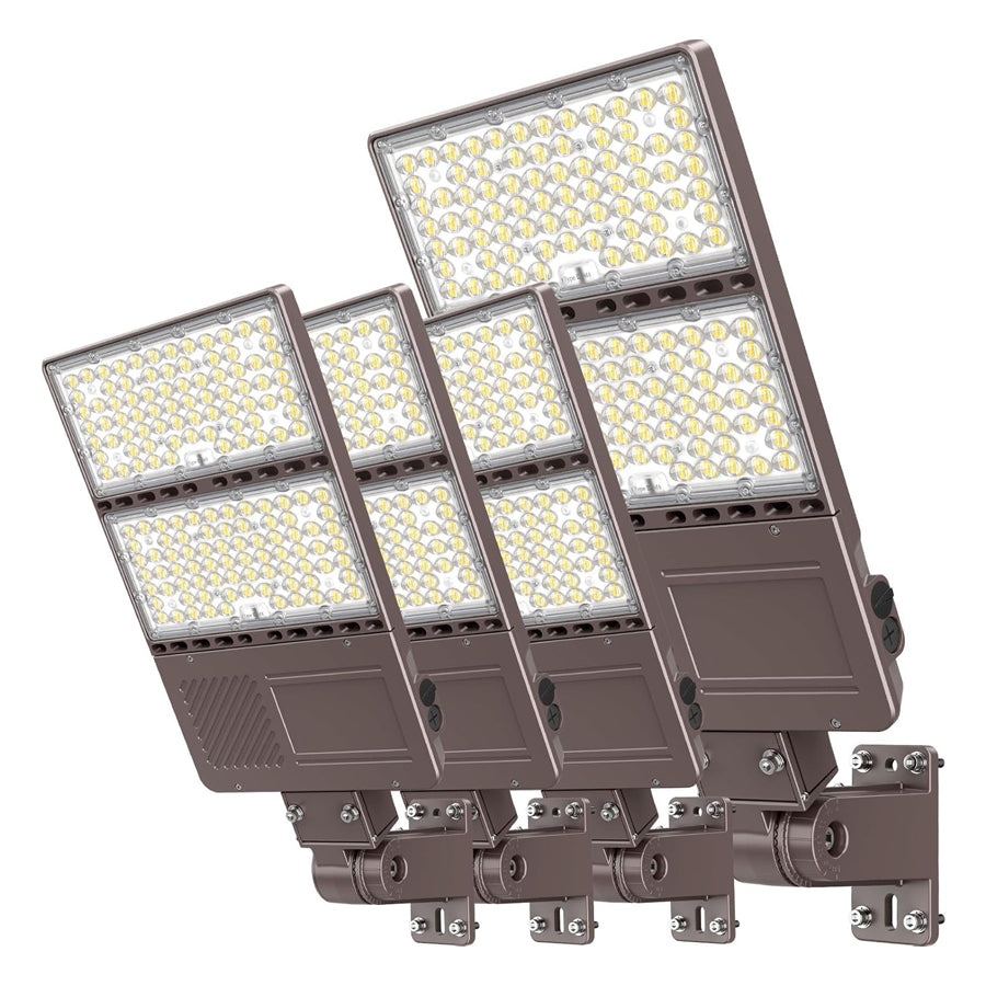 NGTLIGHT LED Parking Lot Light - PL Series,320W,48000lumens,Selectable Wattage & CCT,100-277V, Built in Photocell,Universal Mount