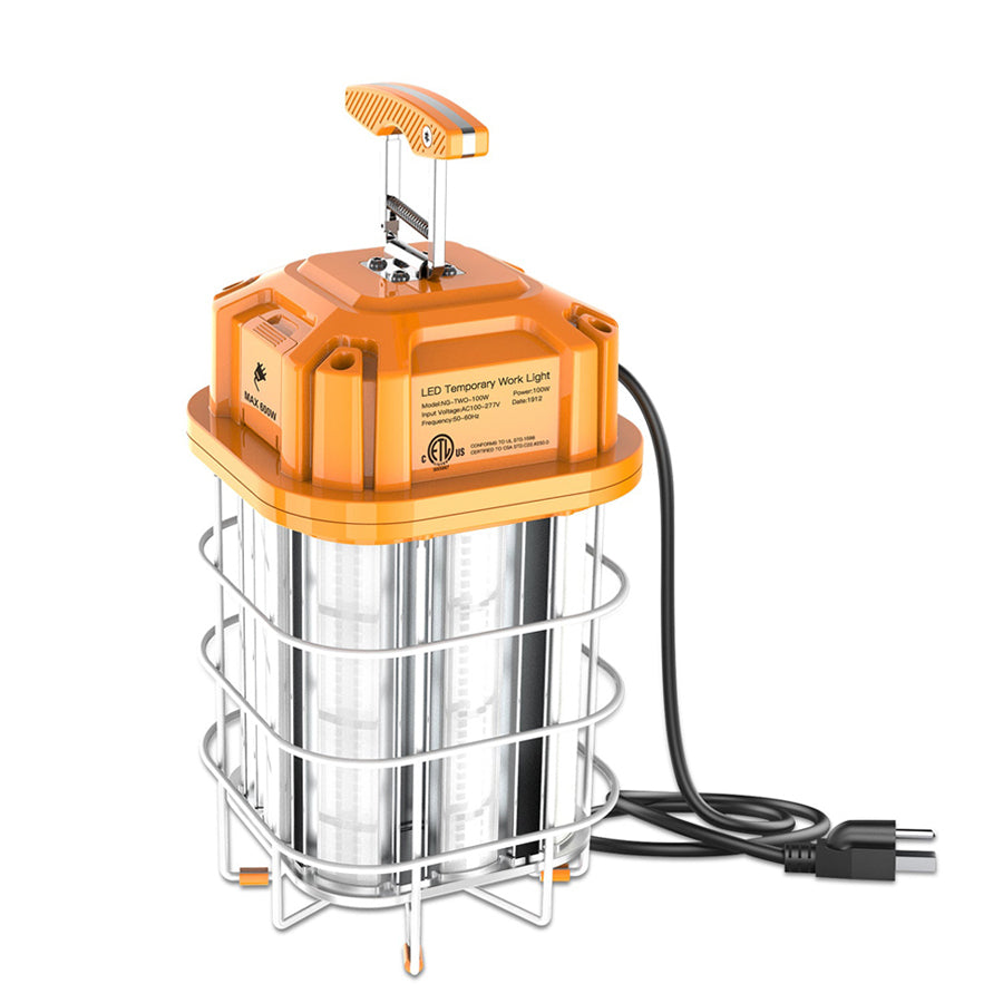 LED Square Work Light - TW Series,80W,11360lumens,5000K,100-277V, US PLUG