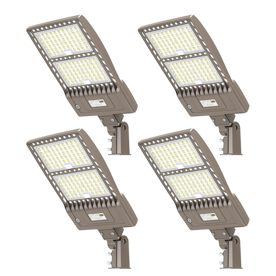 LED Parking Lot Light - SB Series With Slip Fit Mount,400W,60000lumens,5000K,100-277V