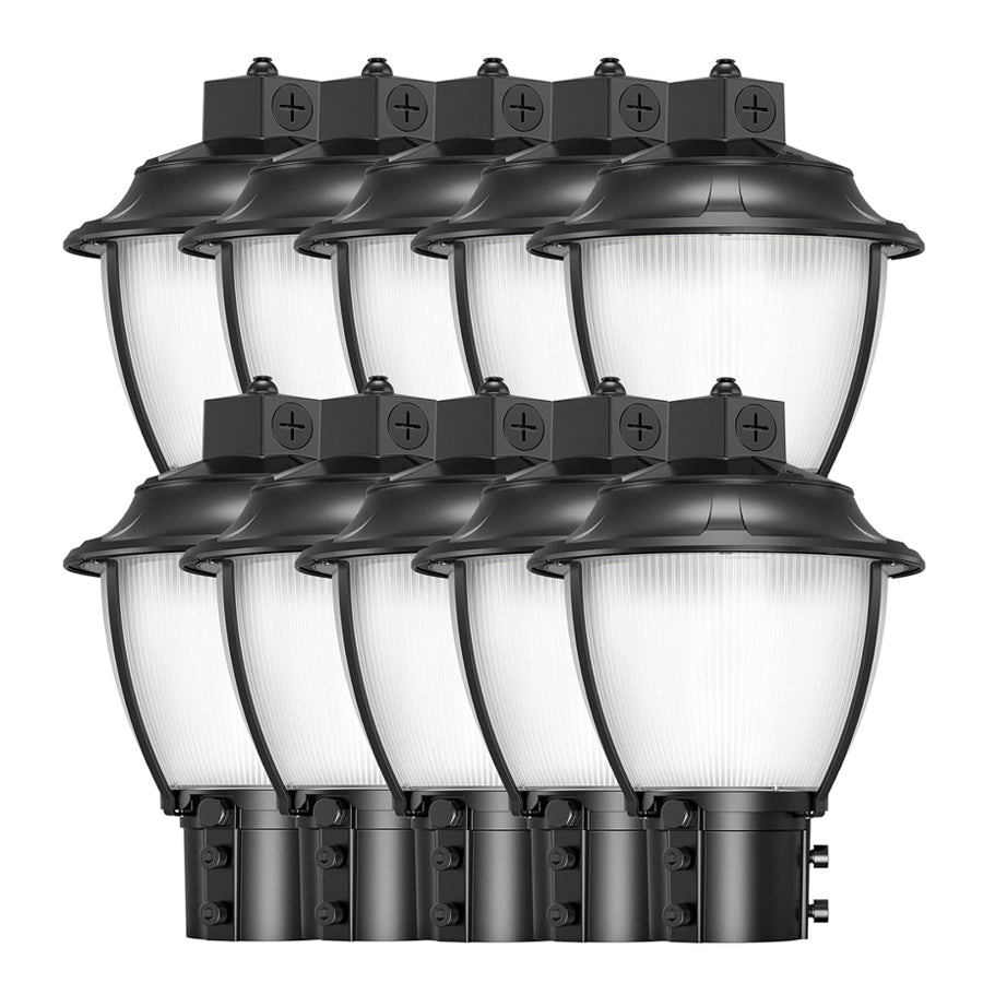 LED Post Top Light- PAL Series,60W,8400lumens,Selectable Wattage & CCT,100V-277V