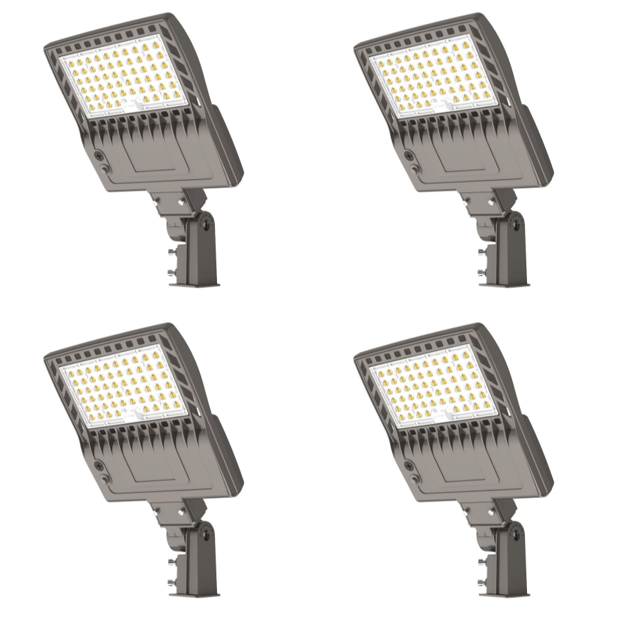 NGTLIGHT LED Parking Lot Light - SB Series, 240W-450W, Selectable Wattage, 5000K, 100-277V, Dusk to Dawn
