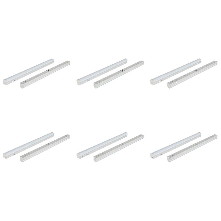 NGTLIGHT LED Strip Light - STL Series, 100W, Selectable Wattage&CCT, 120-277V, 0-10V DIMMABLE, 8FT, 4 Pack