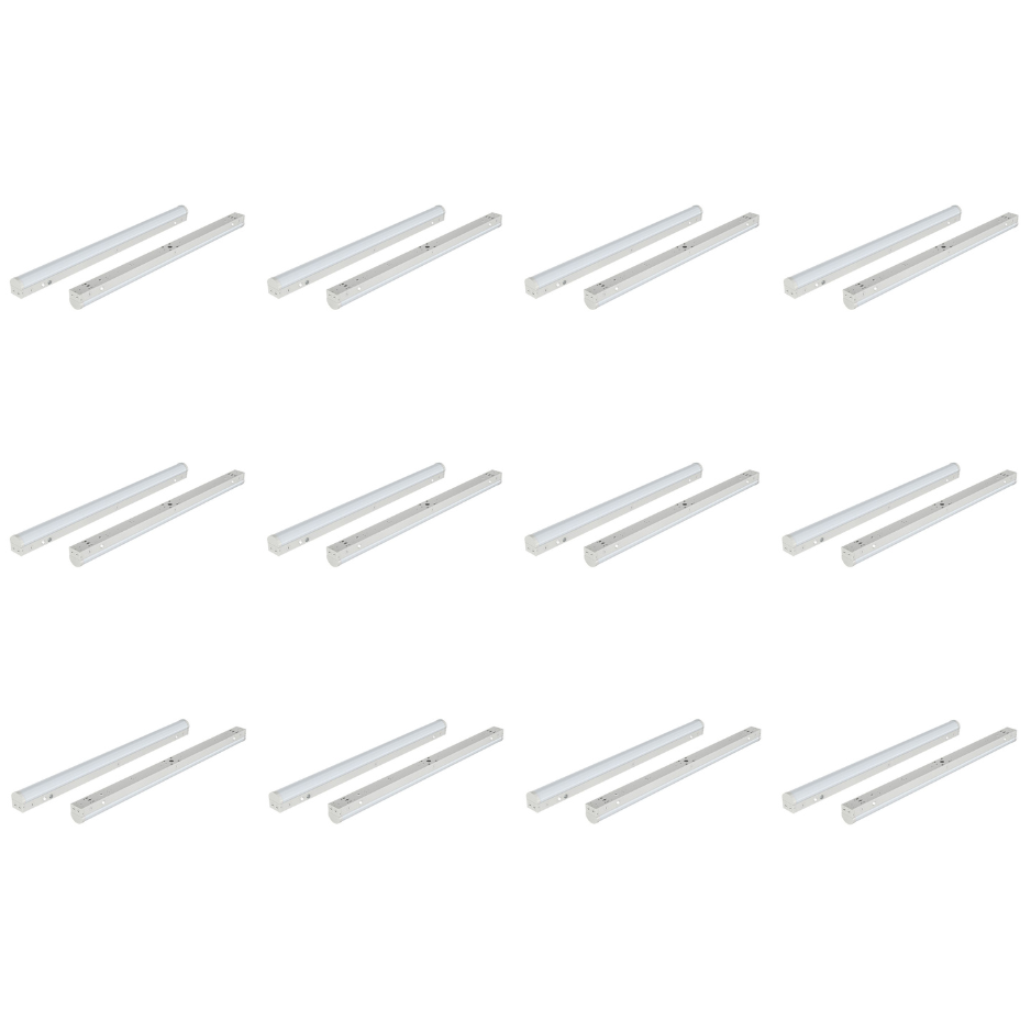 NGTLIGHT LED Strip Light - STL Series, 50W, Selectable Wattage&CCT, 120-277V, 0-10V DIMMABLE, 4FT, 8 Pack