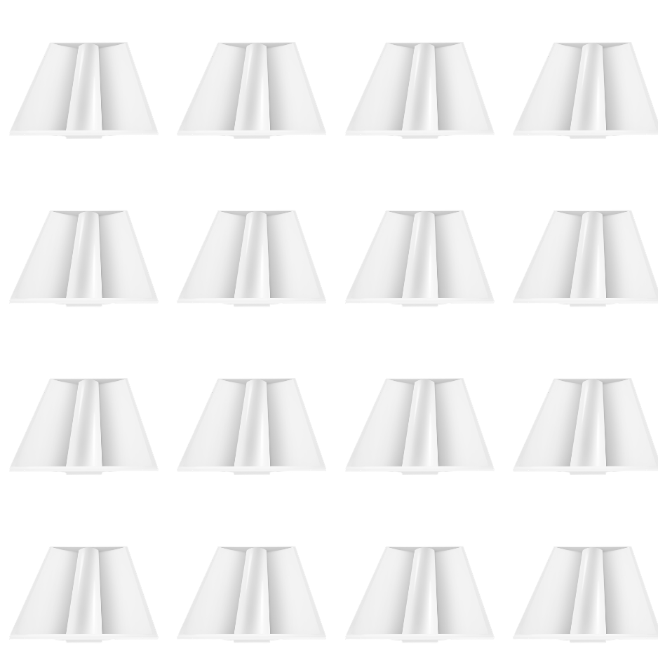 NGTLIGHT LED Troffer Light - TFL Series, 50W, Selectable Wattage&CCT, 120-277V, DIMMABLE 0-10V, 2x4ft, 4PACK
