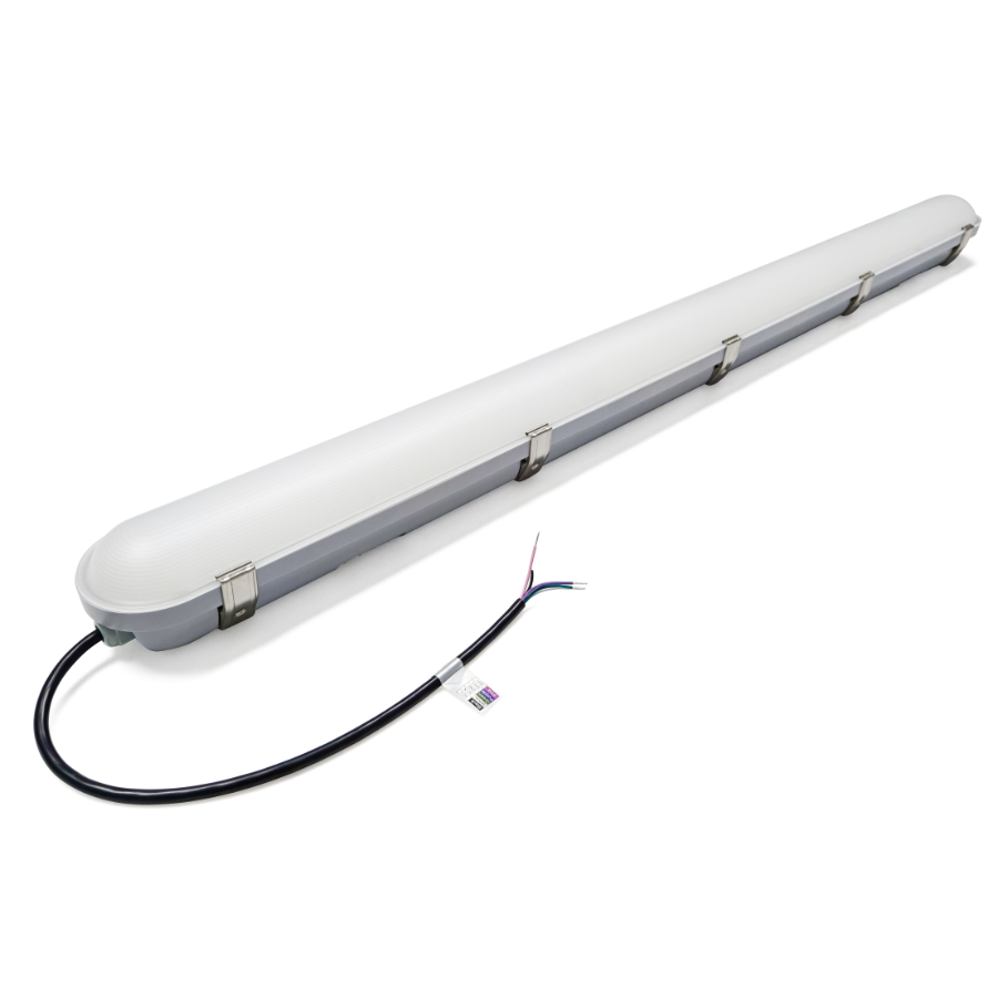 4FT LED Vapor Tight Light - VPL series,50W,Selectable Wattage & CCT,AC 100-277V, DIMMABLE 0-10V