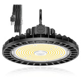 NGTLIGHT LED High Bay Light - UFO05 Series,150W,22500lumens,Selectable Wattage&CCT,100-277V,US PLUG