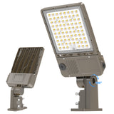 NGTLIGHT LED Parking Lot Light - NPL Series,150W,22500lumens,Selectable Wattage & CCT,100-277V, Built in Photocell,Universal Mount