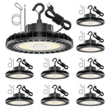 NGTLIGHT LED High Bay Light - UFO05 Series, 150W, 5000K, 100-277V, 120° Beam Angle, 0-10V DIMMABLE, US Plug