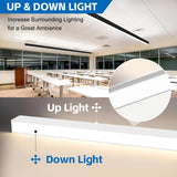 NGTLIGHT LED Architectual Light - LST06 Series, 50W, Selectable Wattage&CCT, 120-277V, 0-10V DIMMABLE, 4FT, 2 Pack