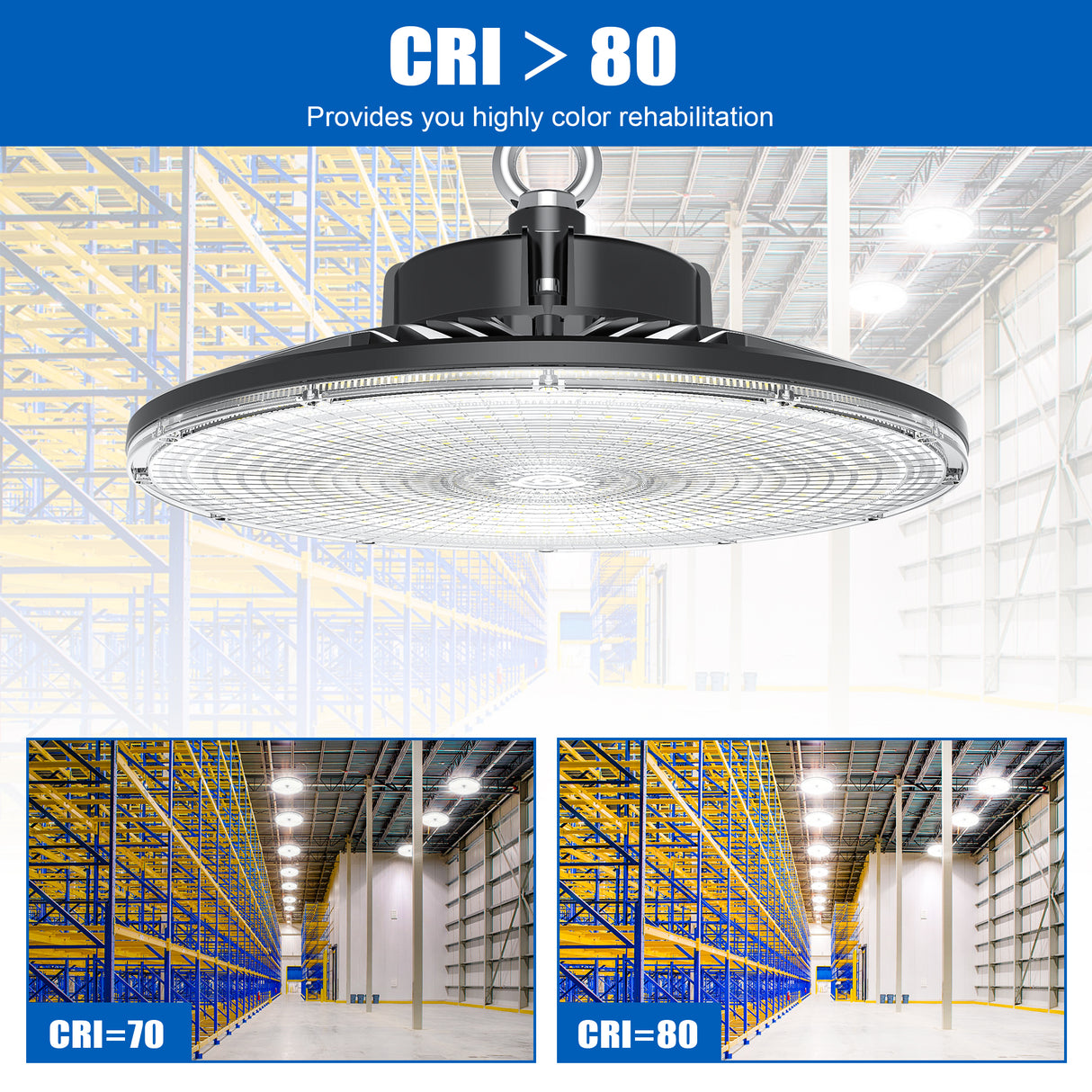 LED High Bay Light - PRO Series,200W,30000lumens,5000K,100-277V