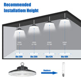 LED High Bay Light - PRO Series,200W,30000lumens,5000K,100-277V