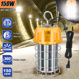 LED Round Work Light - TWL Series,150W,21000lumens,5000K,100-277V, US PLUG