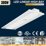 NGTLIGHT LED Linear High Bay Light - LHB06 Series, 300W, Selectable Wattage&CCT, 120-277V, 2 Pack
