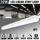 LED Strip Light - STL Series,50W,7000lumens,Selectable Wattage & CCT,120-277V,4FT,8 Pack