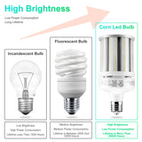 LED Retrofit Corn Bulbs Light  - RCL Series,80W,11200lumens,5000K,100-277V,E39