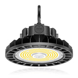LED High Bay Light - UFO05 Series,150W,22500lumens,Selectable Wattage&CCT,100-277V,With MICROWAVE EXPANSION PORT 90°