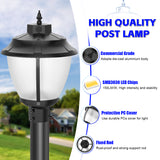 NGTLIGHT LED Ultra Pole Area Light - UPAL Series,150W,Selectable Wattage & CCT,100V-277V