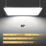 NGTLIGHT LED Linear High Bay Light - LHB07 Series,300W,Selectable Wattage & CCT,120-277V,4FT,2 Pack
