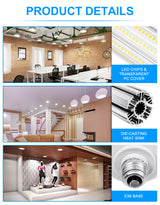 LED Retrofit Corn Bulbs Light  - RCL Series,80W,11200lumens,5000K,100-277V,E39