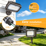 LED Knuckle Flood Light - KFL Series,30W,4000K,100-277V