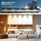 10"LED Commercial Down Light  - DNL Series,40W,5000lumens,Selectable Wattage & CCT,120-347V,4 Pack