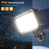 LED Knuckle Flood Light - KFL Series,45W,4000K,100-277V
