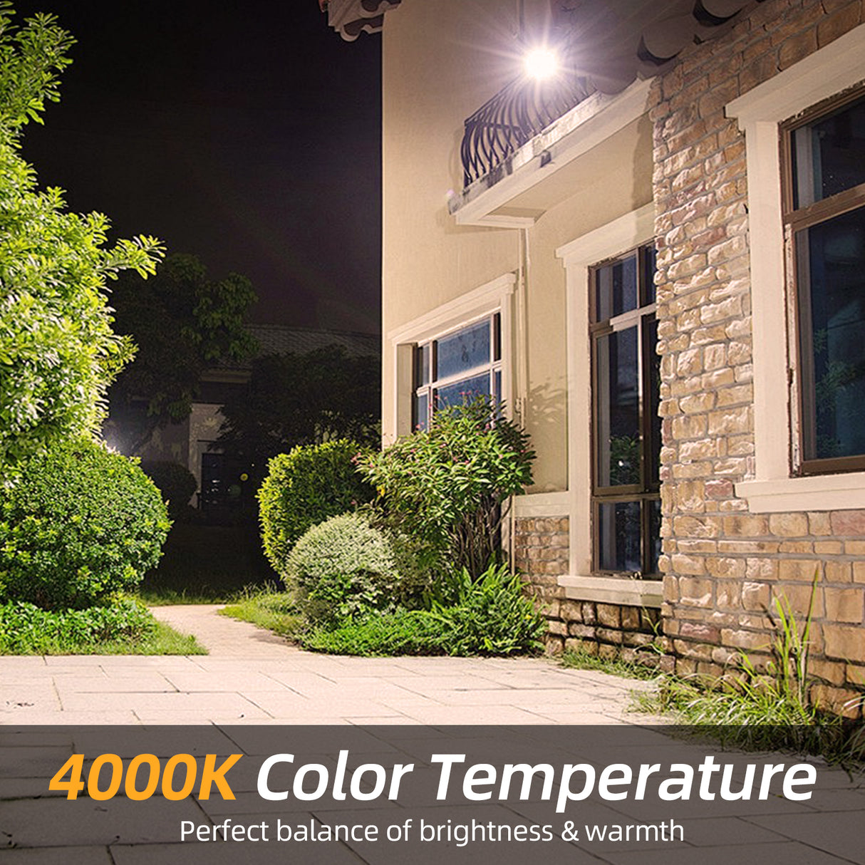 LED Knuckle Flood Light - KFL Series,45W,4000K,100-277V