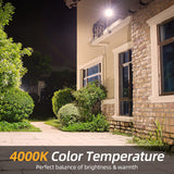 LED Knuckle Flood Light - KFL Series,30W,4000K,100-277V