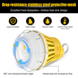 LED Temporary Work Light - LTW Series,100W,13000lumens,Selectable Wattage,5000K,100-277V,US PLUG