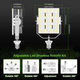LED Shoebox Retrofit Kit - RK Series,240W,34800lumens,5000K,100-277V