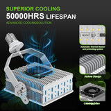 LED Shoebox Retrofit Kit - RK Series,240W,34800lumens,5000K,200-480V