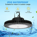 LED High Bay Ligh - IHB Series,150W,21750lumens, 0-10V DIMMABLE, 5000K, 100-277V