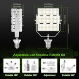 LED Shoebox Retrofit Kit - RK Series,150W,21750lumens,5000K,100-277V