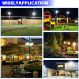 NGTLIGHT LED Ultra Pole Area Light - UPAL Series,100W,Selectable Wattage & CCT,100V-277V