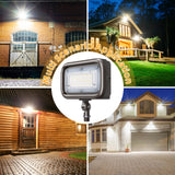 LED Knuckle Flood Light - KFL Series,45W,4000K,100-277V