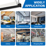 NGTLIGHT LED Architectual Light - LST06 Series, 50W, Selectable Wattage&CCT, 120-277V, 0-10V DIMMABLE, 4FT, 2 Pack