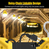 LED Temporary Work Light - LTW Series,80W,10400lumens,5000K,100-277V