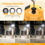 LED Temporary Work Light - LTW Series,100W,14000lumens,Selectable Wattage,5000K,100-277V,US PLUG