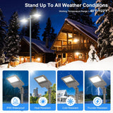 NGTLIGHT LED Parking Lot Light - SB Series 240W,33600lumens,Selectable Wattage,5000K,100-277V,Built in Photocell